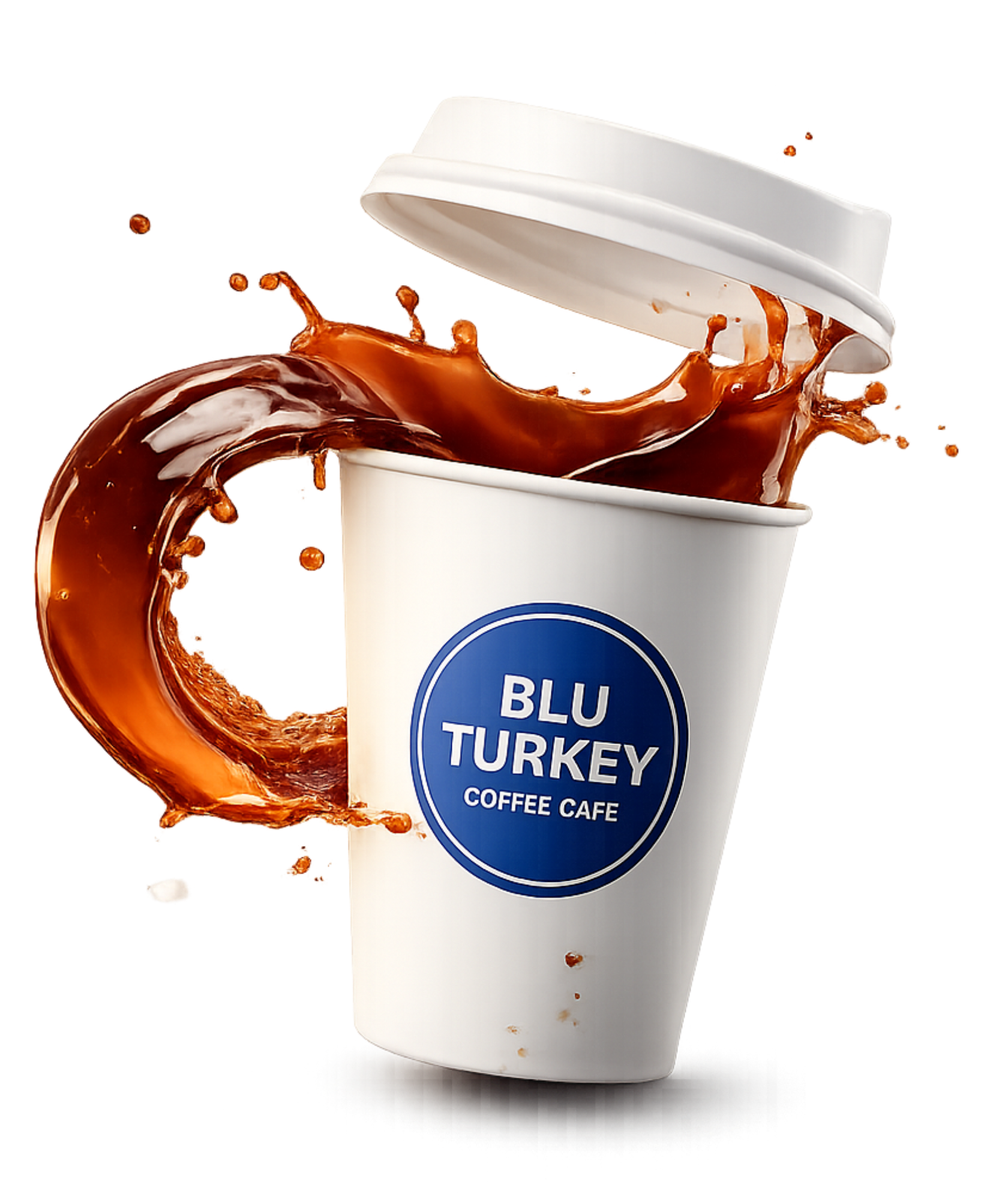 Blu Turkey Coffee Cup